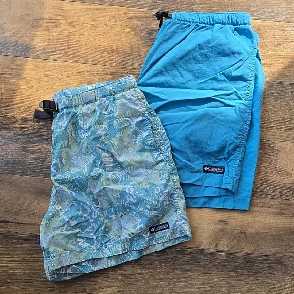 Lot Of 2 Columbia Swim / Hike Shorts - Picture 1 of 4